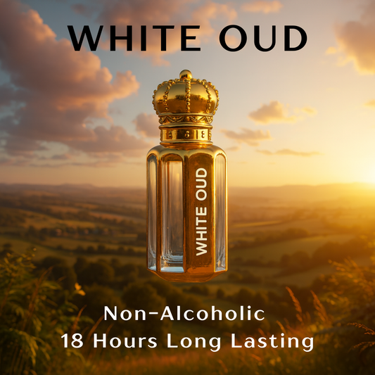 White Oud Attar - 18ML (12ML BOTTLE FREE)