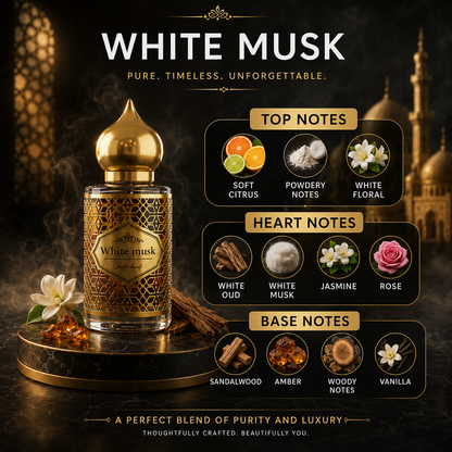 PURE WHITE MUSK -  10 ML