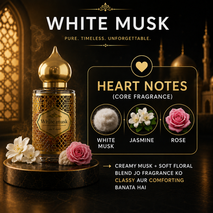 PURE WHITE MUSK -  10 ML