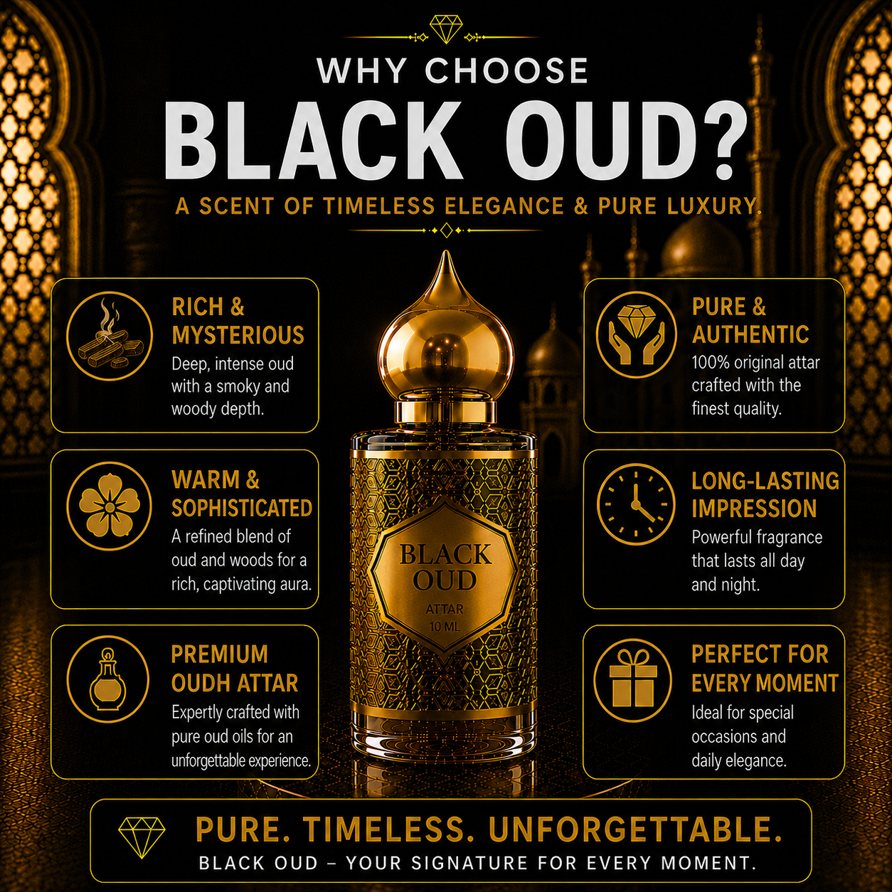 Black oud - 10 ML